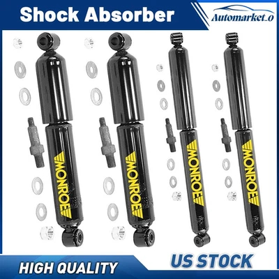 Monroe Front Rear Shock Absorbers fits 1975 1977 1978 GMC C25 4.1L - Image 1 of 4