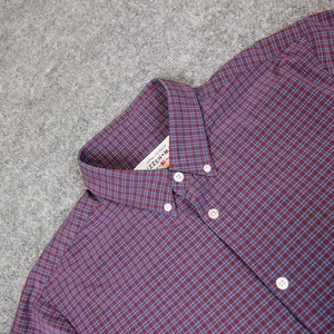 Mizzen Main Leeward Trim Button Down Hemd Herren 2XL rot blau Performance - Bild 1 von 10