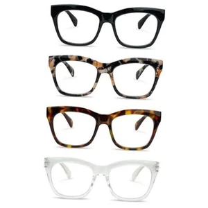 Reading Glasses for Women 3 Pack Oprah Stylish Cat Eye 4 Colors Mix 1.0 x - Picture 1 of 8
