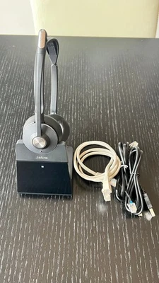 Jabra Engage 75 Stereo Wireless Headset and Base - 9559-583-125 *Missing PS* - Image 1 of 4