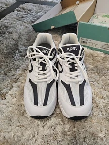 SCARPE SNEAKERS ORTHO RUNNER APEX X521 DA UOMO NUOVE CON SCATOLA BIANCHE GRIGIE STRINGATE TAGLIA 11 LARGHE - Foto 1 di 16