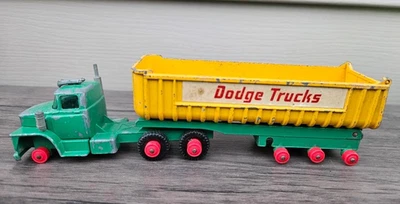 Vintage Metal Truck Matchbox King Size K-16 Dodge Tractor (MISSING TIRES) Z11 - Image 1 of 4