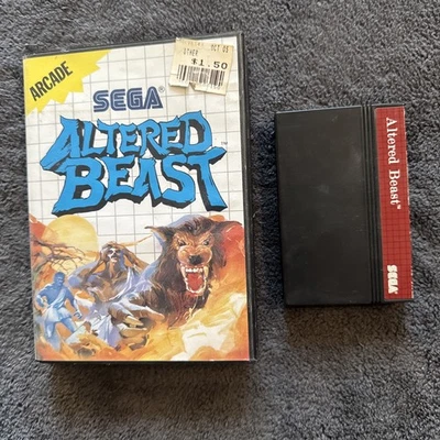 Altered Beast Sega Master System No Manual Tested  Clean - Image 1 of 4