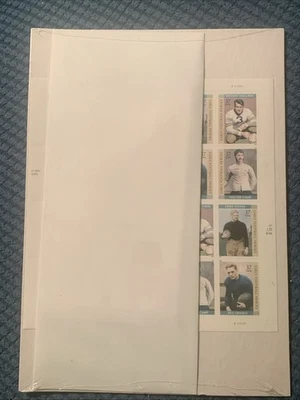 Early Football Heroes Sheet 37 Cent Postage Stamps Scott 3808 + FDC USPS SEALED - Image 1 of 4
