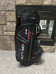 Big Max Dri Lite Sport Cart Golf Bag 14.0 Black - Picture 1 of 5