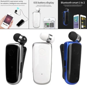 Écouteurs à clip de collier intégrés dans l'écouteur de microphone pour - Zdjęcie 1 z 14