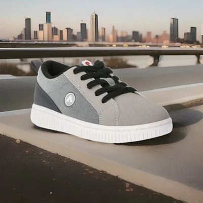 Airwalk Niños Grandes Talla: 5 Zapatos Clásicos Con Cordones Tenis Monopatín 🛹 Foto 1 de 4