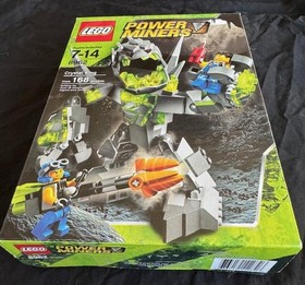 LEGO 8962 NEW BOX POWER MINERS Crystal King build toy complete set 2009 168 pcs