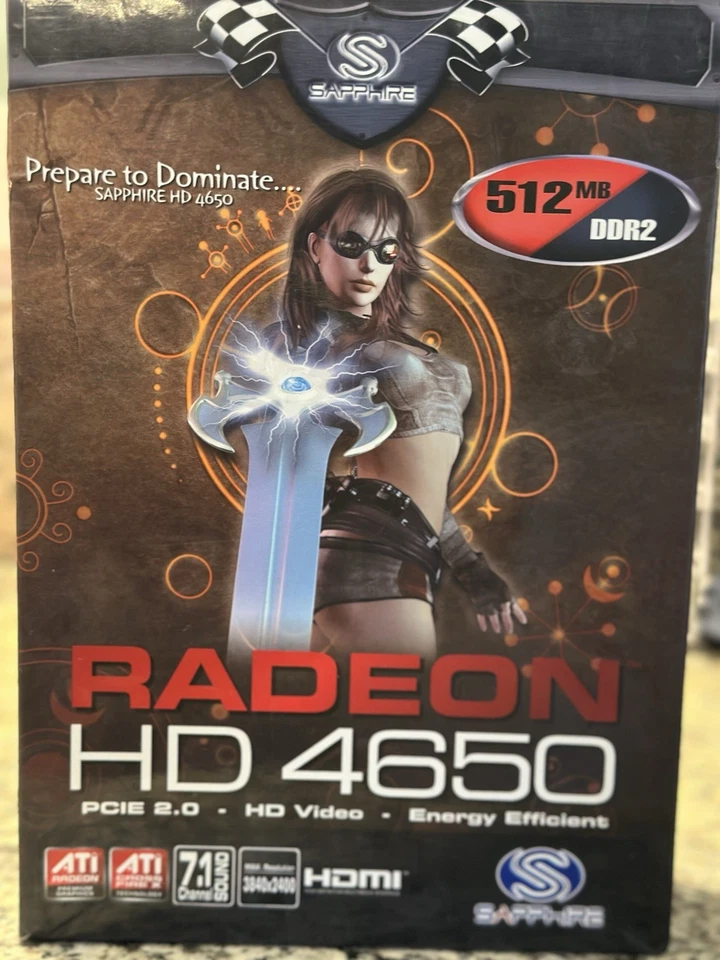 Radeon HD 4650 , 512mb , DDR2 - Image 1 of 3