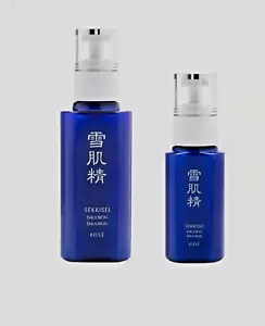 NEW IN BOX SEKKISEI Emulsion Moisturizer 2 Bottles Set 4.7oz & 2.3oz - Picture 1 of 3