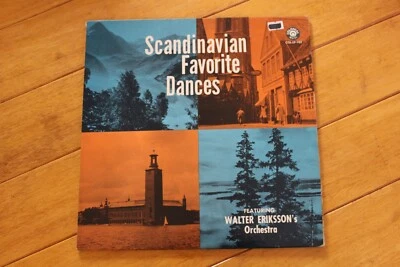 WALTER ERIKSSON ORCHESTRA - SCANDINAVIAN FAVORITE DANCES LP 12" VINYL VG - Image 1 of 4