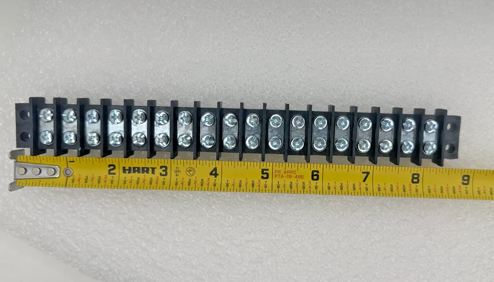*Lot of 2* Curtis 247218000 18 Poles 36 Pins Series Terminal Blocks - Image 1 of 1
