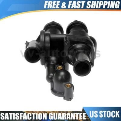 Conjunto de carcasa termostato refrigerante motor Dorman 1 para Jeep Compass 2007 2008 Foto 1 de 4