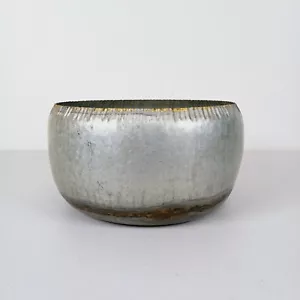 Farmhouse Metal Planter Galvanized Tin Rustic Home Decor Industrial Pot - Picture 1 of 8