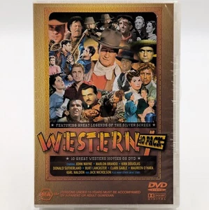 Western 10 Pack DVD 4 Disc Box Set John Wayne Kirk Douglas Brand New & Sealed  - Picture 1 of 10