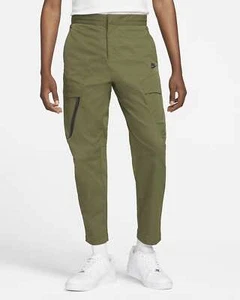 Nike Tech Woven Utility Cargo Pants Khaki Green Black DH3866 326 - Picture 1 of 5