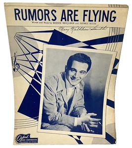 Gerüchte fliegen Noten 1946 Bernie Benjamin & George Weiss Oxford Music  - Bild 1 von 22