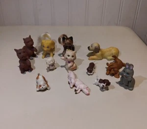 Vintage Miniature Figurines Pets Variety - Picture 1 of 5