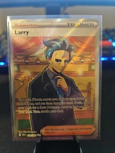 Pokémon TCG - Larry 235/182 - Special Illustration Holo Rare - Paradox Rift *NM - Picture 1 of 3