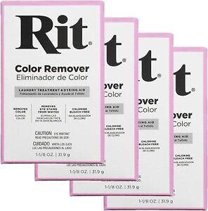 Rit Dye Powder-Color Remover - 4 Pack