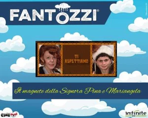 Fantozzi Ti Aspettiamo Magnete Auto (Signora Pina e Mariangela) INFINITE STATUE - Imagen 1 de 1
