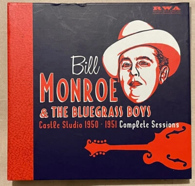 Bill Monroe & The Bluegrass Boys‎– Castle Studio 1950 - 1951 ( Com. Sess. ) 5CD - Image 1 of 4