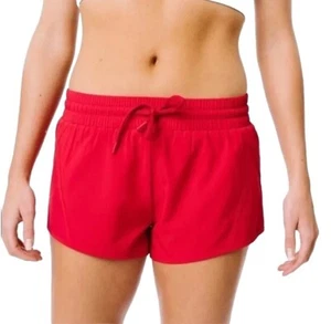 NWT ZYIA Active Shorts Womens Sz XXL Running Walking Red Velocity Pocket Stretch - Picture 1 of 21