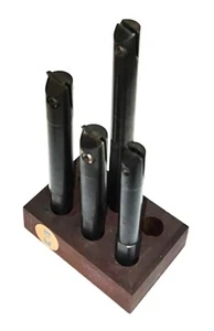 APT 4 PIECE 5/8" SHANK SUPER-LOK BORING BAR SET - Picture 1 of 6