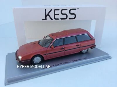 KESS MODEL 1/43 Citroen 25 TRD Turbo 2 Break 1986 RED MET. Art. KE43011021 - Immagine 1 di 2