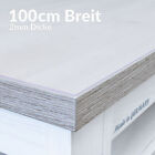 ANRO Tischschutz 2mm MATT 100cm Breite Transparent Tischdecke Weich PVC Folie