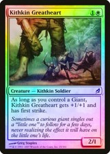 Kithkin Greatheart FOIL Lorwyn NM White Common MAGIC GATHERING CARD ABUGames