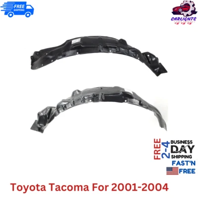 Splash Shield For 2001-2004 Toyota Tacoma Front Left & Right Side Set of 2 - Image 1 of 4