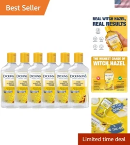 Complete Set of Witch Hazel Pore Perfecting Toner - 6 x 8 Fl Oz for Healthy Skin - Picture 1 of 11