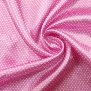 Silky Satin 58" Wide By Yards Soft Charmeuse Satin Fabric Small Polka Dots - Picture 1 of 19