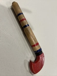 Vintage - Wooden Pop Gun w/ Pump Action Handle & Cork Stopper - !Works! - Picture 1 of 4