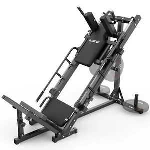 Leg Press Hack Squat Machine Combo Adjustable Leg Exercise Machine for Home Gym - Picture 1 of 7