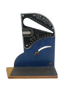Vintage Master Specialty Co. Miter-Master Angle Gauge Drill Dowel Size Tools - Picture 1 of 6