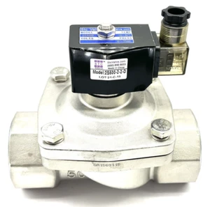 Nueva Electroválvula de Acero Inoxidable 304 de 2 Vías Caja Abierta STC 2S500-2-2-D 2S500 - Imagen 1 de 3