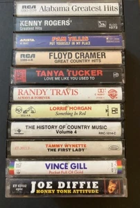 Country Cassette Tapes Lot Of 11 Tested Vince Gill Randy Travis, Country Music - Picture 1 of 2