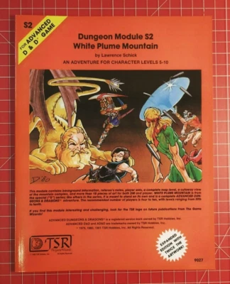S2 White Plume Mountain - Dungeons and Dragons - Reprint - No maps - Image 1 of 4