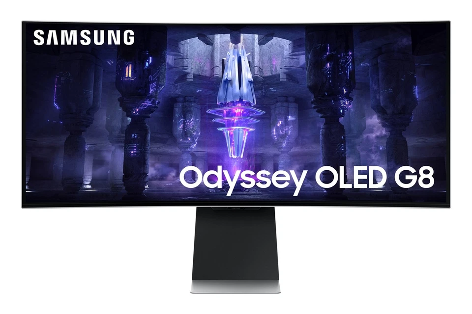 Samsung Odyssey G8 S34BG850SU 34 Zoll QLED Gaming Monitor - Schwarz