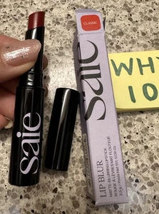 SAIE Lip Blur Matte Blurring Lipstick in CLASSIC  (RED) .09oz/2.5g  FULL SZ SEAL - Picture 1 of 20