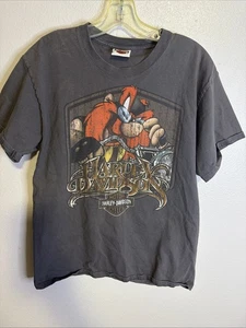 Harley Davidson Shirt warner bros Looney Tunes 2012  Biker Salt Lake City - Picture 1 of 15