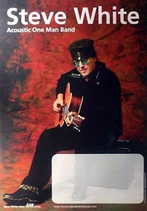 Steve White - Konzert-Poster A2 gerollt - Picture 1 of 1