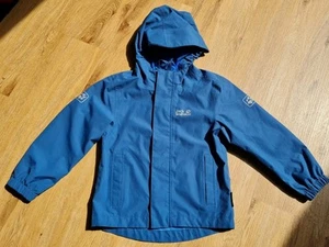 JACK WOLFSKIN KINDER JACKE OUTDOOR GRÖßE 104 NEUWERTIG REGENJACKE HARDSHELLJACKE - Bild 1 von 5