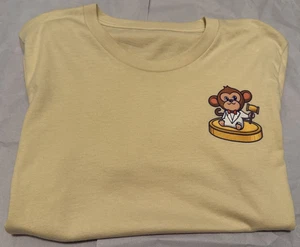 CDawgVA Twitch Streamer Cream Chibi Monkey T-Shirt Charity Auction Small 2023 - Picture 1 of 12
