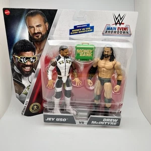 WWE Main Event Showdown 2 Pack Series 23 Jey Uso Vs Drew McIntyre Battle Pack - Picture 1 of 6