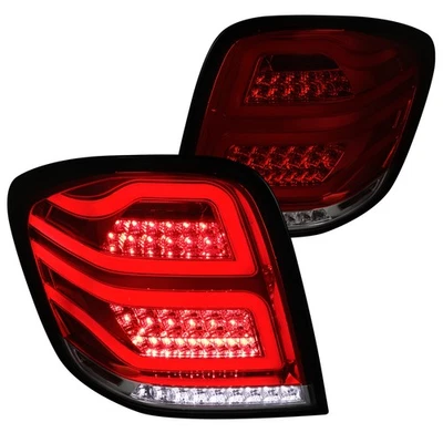 Luces traseras LED completas rojas/humo para Mercedes Benz W164 Clase ML 2006-2011 Foto 1 de 4