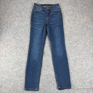 Judy Blue Relaxed Fit Jeans 29" High Rise Stretch JB82325DK Womens 3/26 - Picture 1 of 14