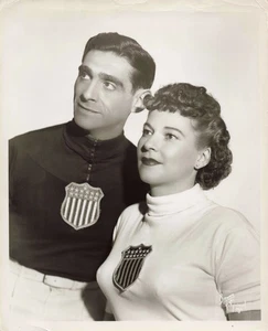 Lenny & Margie Ross VINTAGE foto stampa originale 8x10 - Foto 1 di 2